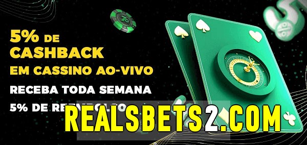 Promoções do cassino ao Vivo realsbets 